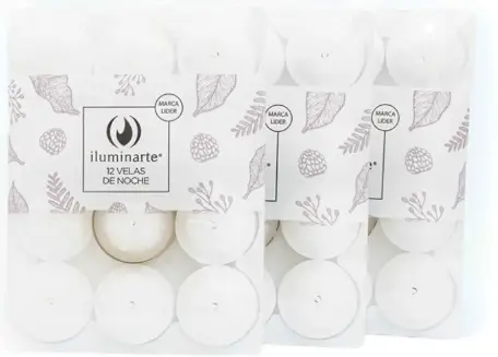 Velas De Noche x 12u