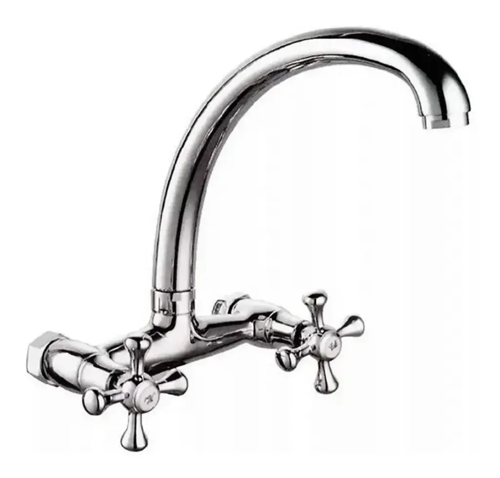 Mezcladora Pared Cierre Ceramico Pico J Grueso