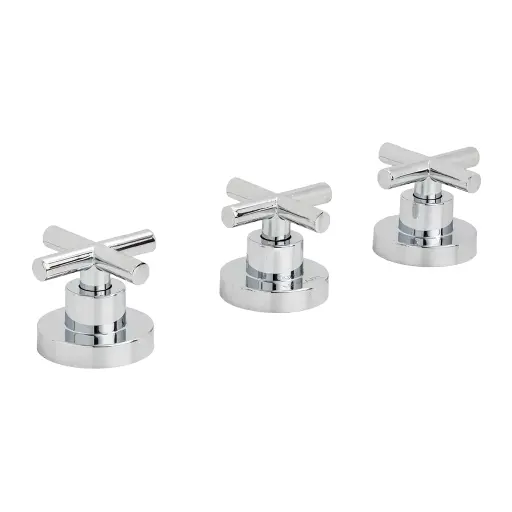 Bidet Boston Cromado 3 Llaves