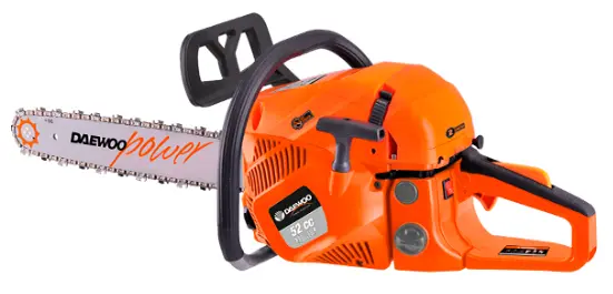 Motosierra A Explosión Daewoo Dam5220 52cc 51cm Nafta 2kw 2t