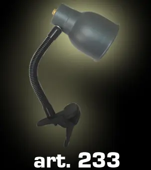 Velador Pinza C/Flexible Cabezal Grande