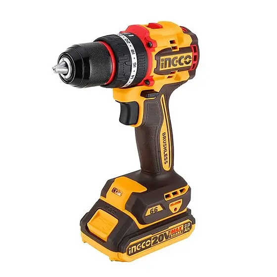 Taladro Atornillador Percutor Ingco 13MM 66NM CIDLI20668-4