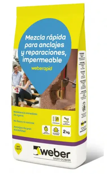 Weber Rapid X 2 Kilos $ X Unid (Caja X7 Unid) - DISC