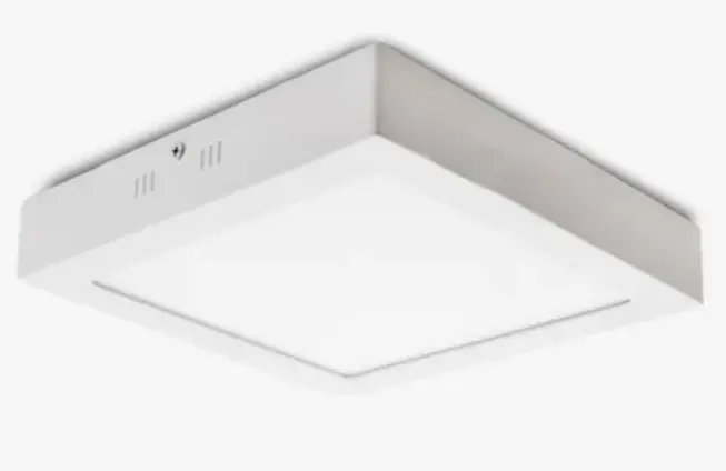 Plafon Led Cuadrado Sobreponer 6w Frio Candela