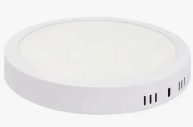 Plafon Led Redondo Con Base 6w Luz Calida