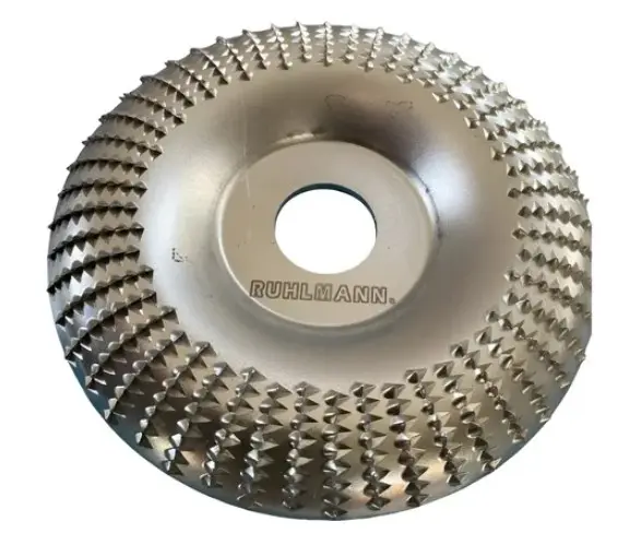 Disco Escofina Redonda 115 Mm P/ Madera Amoladora Ruhlamnn