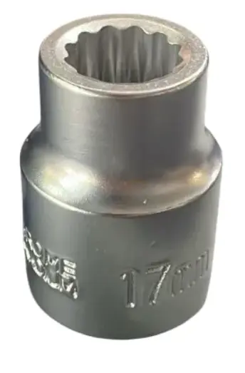Bocallave Enc.3/4" ESTRIADA 17mm CrVa BREMEN®