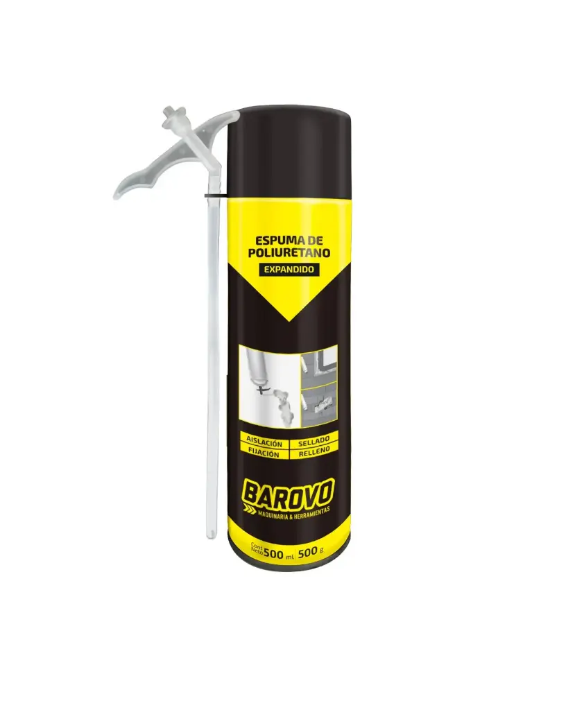 Espuma De Poliuretano X 500 Ml BAROVO 