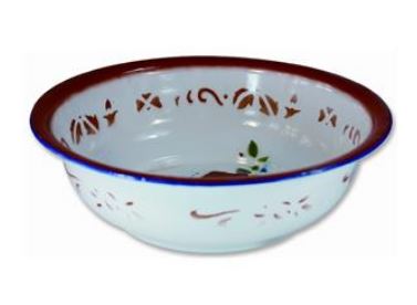 Palangana Metalica Enlozada 32cm