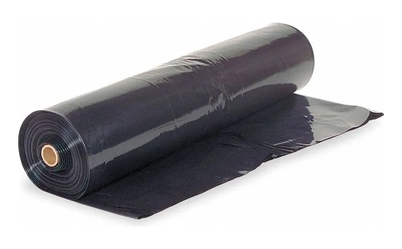 Polietileno Recup Negro 6m X100 Mic $ X MT (Rollo 50Mts)