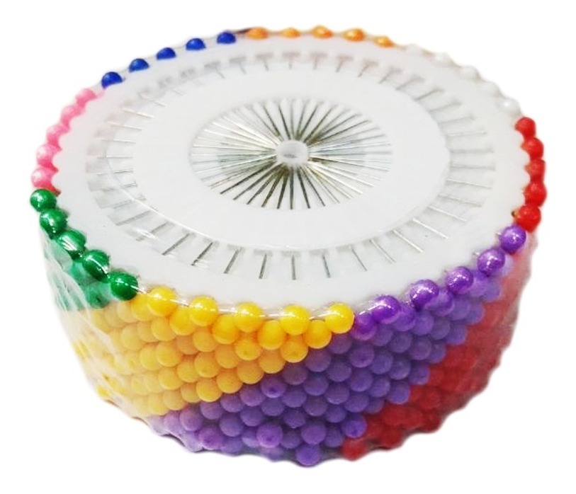 Alfiler Perlado - Rueda X 40 Alfileres