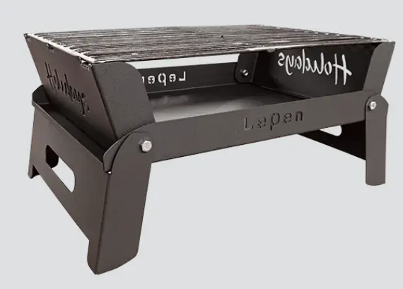 Parrilla Portatil Holidays 50x37x8 Peso 10Kg