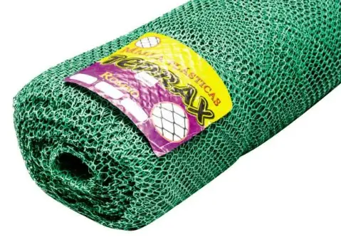 Tejido Plastico Terrax Malla Rombo Nº2 X 1mt VERDE