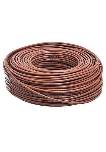 Cable Unipolar 1x 4 Marron