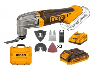 Multiherramienta Oscilante (P20S) 20V + Bateria + Cargador + Accesorios