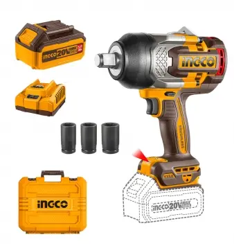 Llave De Impacto 3/4" 1350NM (P20S) 20V Brushlees + 2 Bateria + Cargador