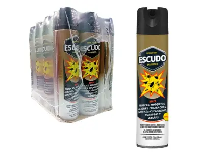 Insecticida Moscas, Jejenes, Arañas Matatodo X 360CC