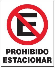 Cartel SALIDA 14 X 41 Cm X 0.6mm Flecha Der./Izq./Abajo