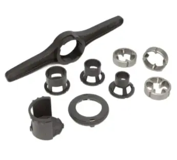 Terraja Para Caños Plásticos 1/2-3/4-1 Latyn Rosca Pl-6002 N