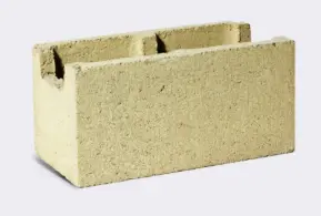 Bloque Liso Portante Rebaje Central 19x19x39 $ x Unidad (126 Unidades x Pallet)