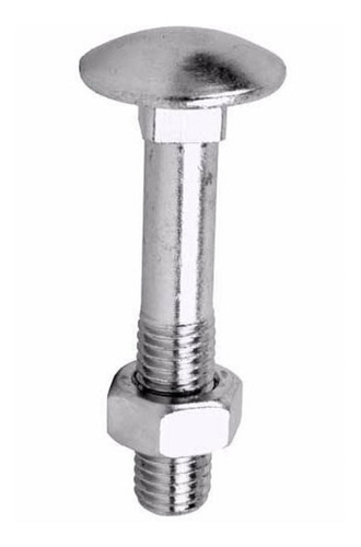Bulon Cabeza Redonda Con Tuerca 1/4" X 1 1/2"
