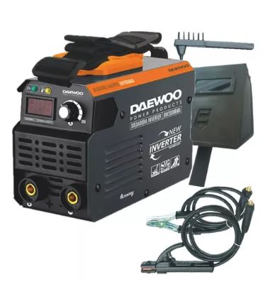 Soldadora Daewoo Inverter 200 Amp Industrial Display Digital