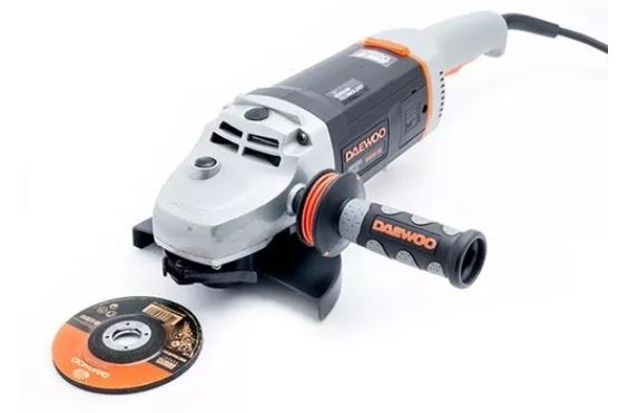 Amoladora Angular Daewoo 2400w 230 Mm 9'' Arranque Progresiv