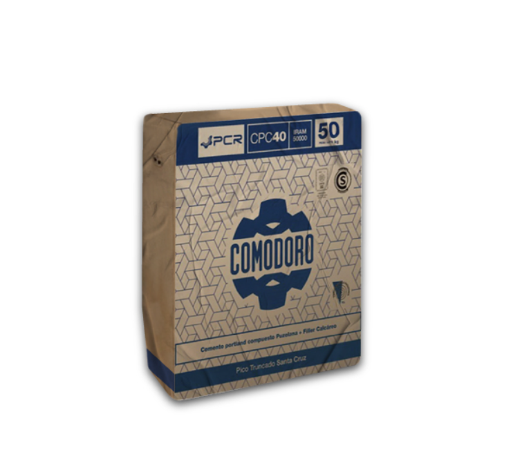 Cemento Comodoro 25 Kg  CPC40 (Pallet 80 Bolsas)