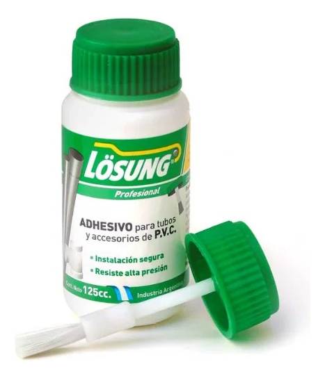 Adhesivo PVC C/Pincel 125 Cm3