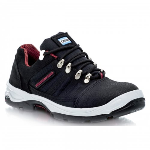 Zapatilla De Seg  Krypton C/Puntera  ACERO Negra **