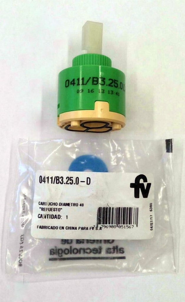 Cartucho Para Monocomando B3  FV 0411/B3.25