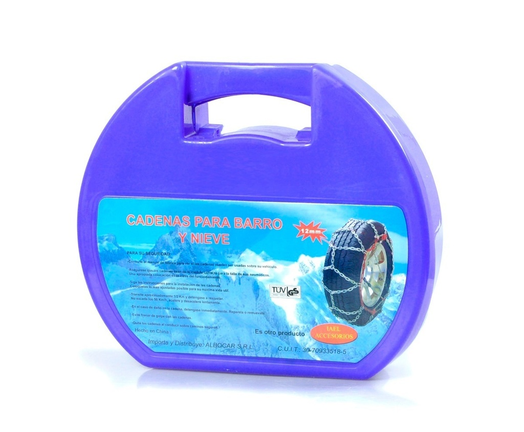 Cadena De Barro Y Nieve X 2 Pcs CD-110 **