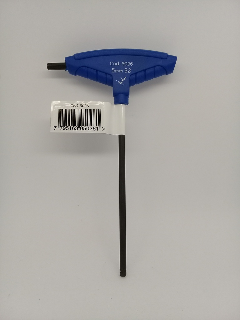 Llave Allen Mango Anatomico Seire Larga 6.0 Mm