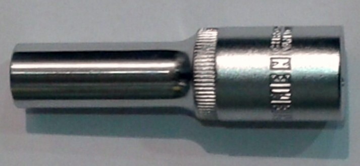Bocallave Enc 1/2"  (Larga 76mm) 12mm Hex CrVa