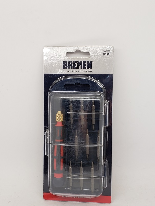 Porta Puntas Precision Rever  TX/PL/PH/PZ/HEX X 10pzs