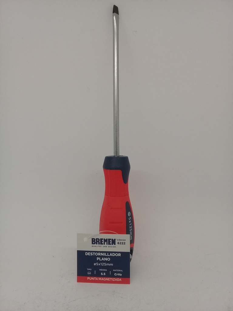 Destornillador Mango Goma PL - #5.5 Ø 5x125mm