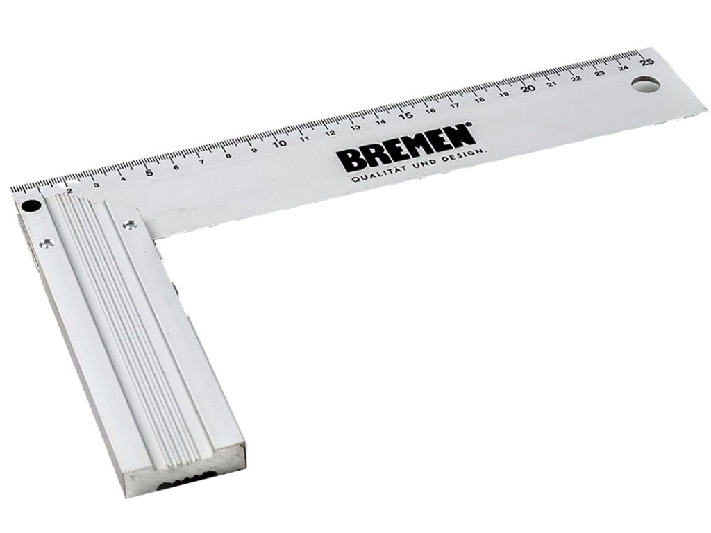 Escuadra Aluminio 10" Profesional