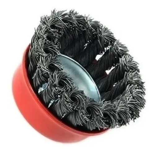 Cepillo Copa 2 1/2" Trenzado P/Taladro Bremen