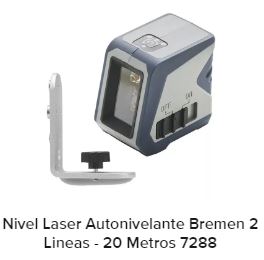 Nivel Laser Autonivelante Bremen 2 Lineas - 20 Metros
