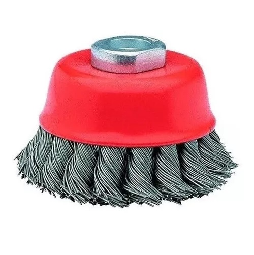 Cepillo Copa  4" TRENZADO WEMBLEY