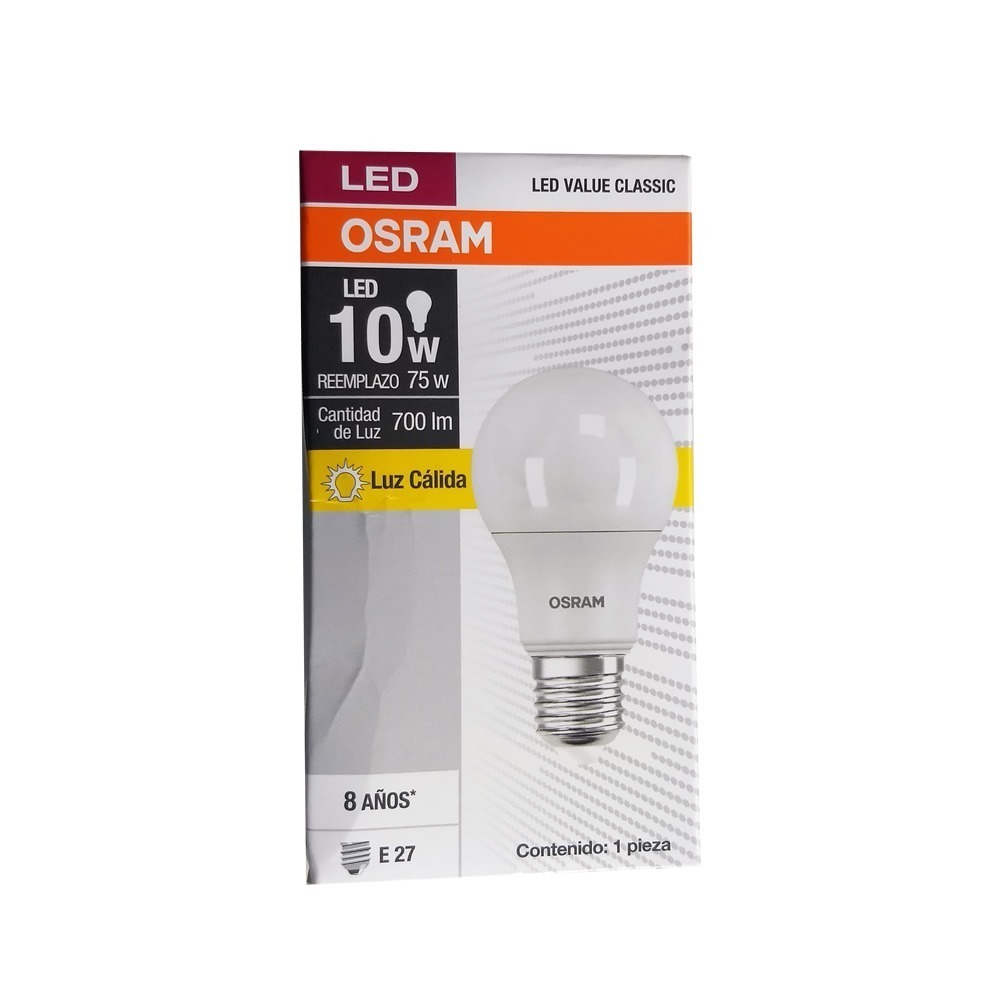 Lampara Led Value 10W / 830
