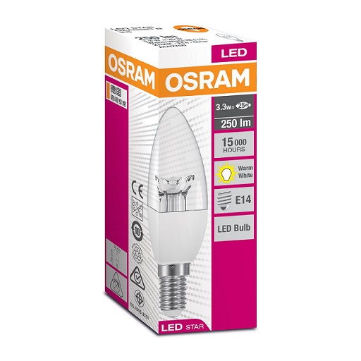 Lampara Led SS CLB25 3.5W /830 E14