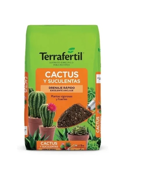 Sustrato Para Cactus Y Suculentas X 5L