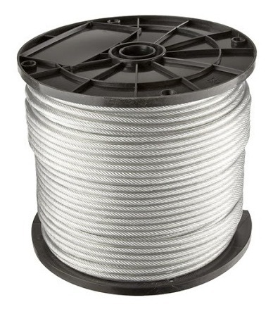 Cable De Acero Galv. 12mm (6x19+1) Alma Textil $XMts