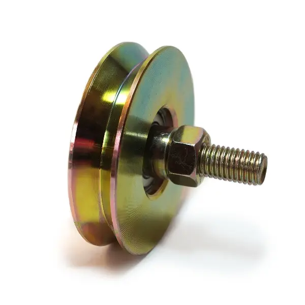 Rueda Acero Porton V 82mm - 1 Ruleman