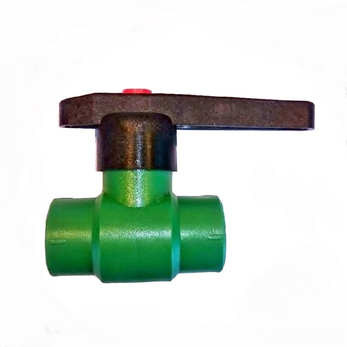 Valvula Esf C/Esf Metalica Y Manija De Cierre 20mm