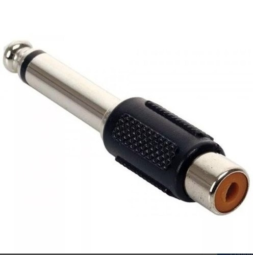 Adaptador HEMBRA RCA/MACHO 6,5 MN