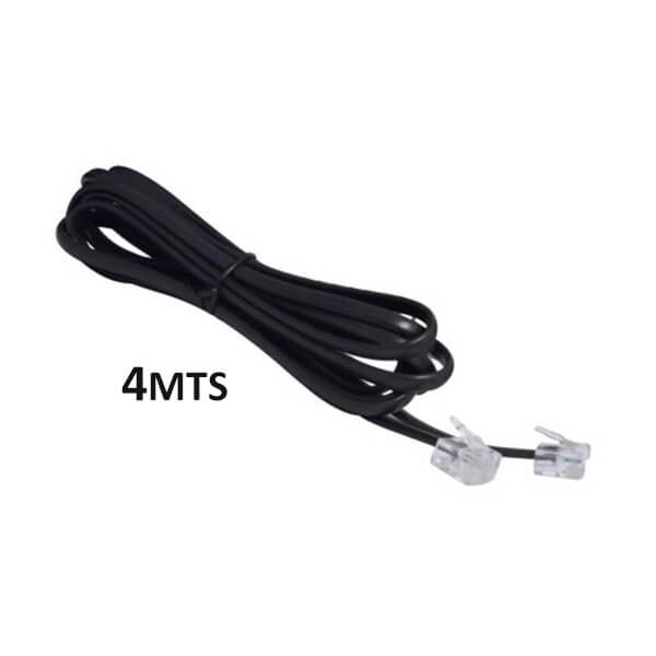 Alargue Telefono 4 Mts Negro