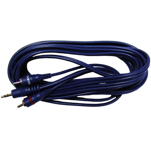 Cable Armado 3.5 ST/2 RCA 4Mts