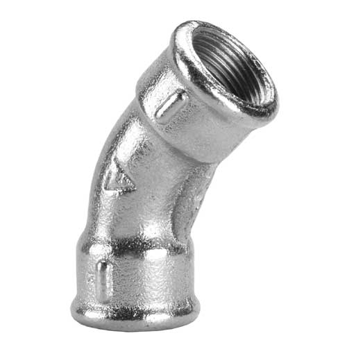 Codo HH 45º 3/4" Galvanizado